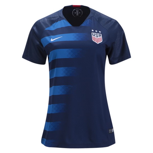 Maillot Football États-Unis Exterieur Femme 2018 Bleu